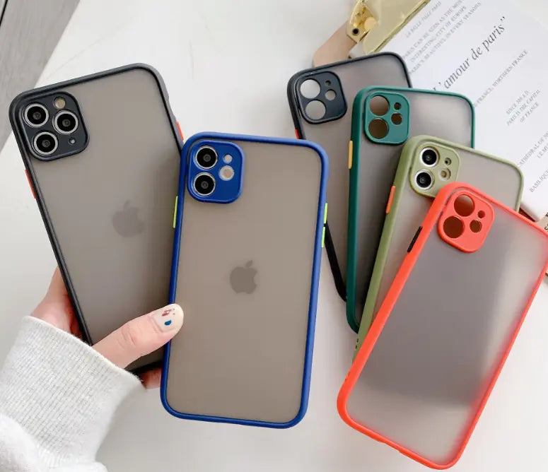 Contrast Color Drop Resistant Fashion Phone Case