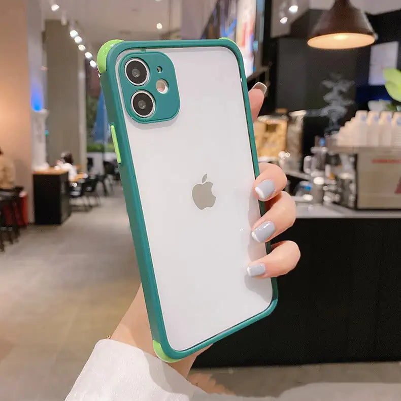 Contrast Color Drop Resistant Fashion Phone Case